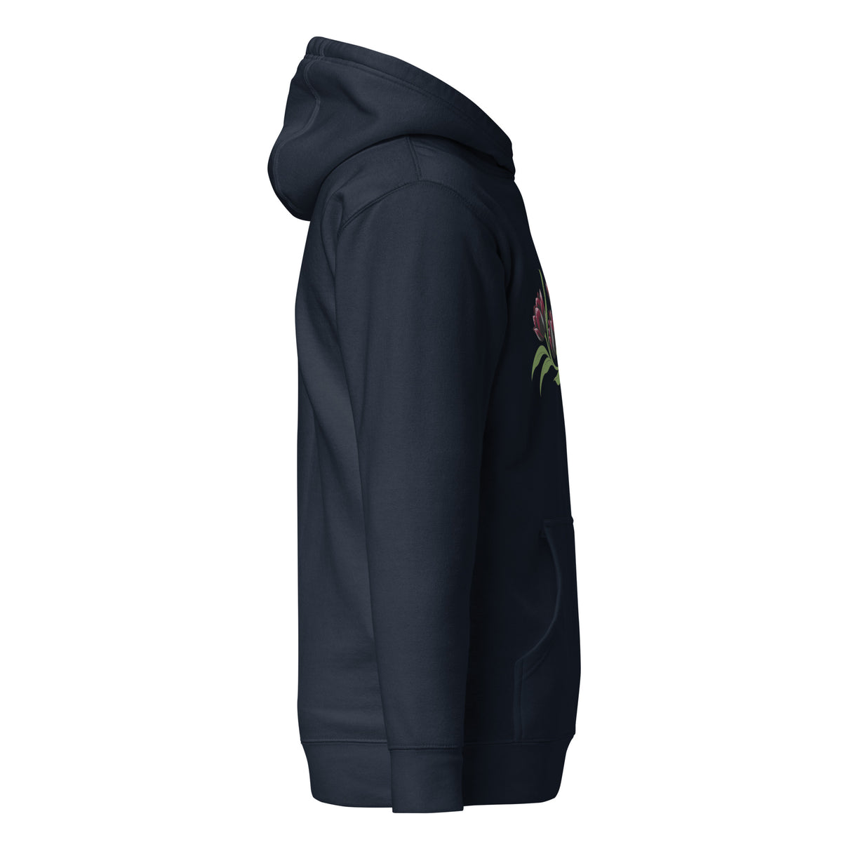 TULVYN Midnight Bloom Hoodie right view